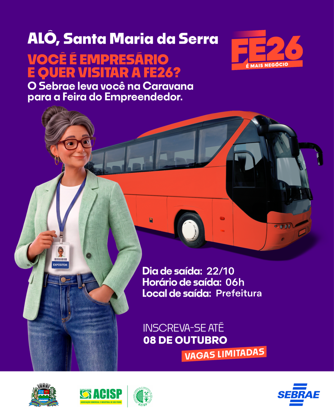 MISSÃO FEIRA DO EMPREENDEDOR - SANTA MARIA DA SERRA